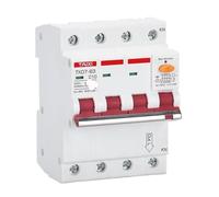 Protección eléctrica del Motor del disyuntor de fuga monofásico MCB RCBO 16A 2P 3P 4P 30MA 300MA RCCB AC380V(2P 30MA,16A)
