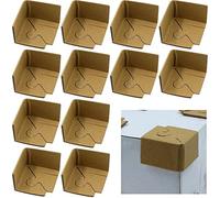 Protección Esquinas Transporte Bordes Protector - Seguridad Protege con Hebilla para Marcos de Cuadros Cajas Embalaje Paquetes Envío Movimiento Empacar Arte Mudanzas, 20 Piezas