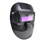 Protección facial de soldador: máscara de seguridad con oscurecimiento automático, lente de cristal líquido alimentada por energía solar, soporte ajustable para el sombrero, placa de filtro infrarrojo