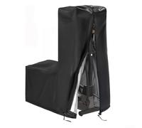 Protección integral para máquinas elípticas, resistente al polvo y al agua, con práctica cremallera y bolsa de almacenamiento (181 x 74 x 165 cm)