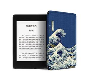 Protección Kindle,Arte De Paisaje De Onda Kanagawa De Estilo Japonés Para Kindle Paperwhite 8Th 10Th 11Th Generation 2021,Kindle Paperwhite 1234,Lectores De Estuches Inteligentes De Diseño Liv