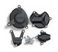 Protección La Cubierta Motor para HP4 S1000RR S 1000 RR S1000 2009-2016 Carcasa Embrague Alternador Impulsos Bomba Protector Motocicleta Motor Embrague Protector Cubierta(Conjunto 1)