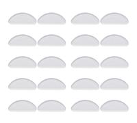 Protección nasal para gafas 10 pares Transparent 15x7x1 mm