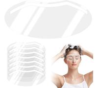 Protección ocular después de la extensión de ojos y pestañas - 50 parches de protección ocular Soft Clear para ducha impermeable y transparente. Protección facial de ducha para microblading