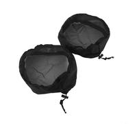 Protección óptima del flujo de aire y el polvo, 2 piezas de cubierta de ventilación para tiendas de campaña con banda elástica, material impermeable (8 pulgadas)