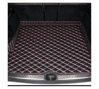 Protección para Alfombras Alfombrillas Protectoras Cuero Maletero Coche Resistentes A La Suciedad para Chrysler 300C para Grand Voger para Sebring(Negro y Rojo)