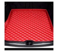 Protección para Alfombras Alfombrillas Protectoras Cuero Maletero Coche Resistentes A La Suciedad para Chrysler 300C para Grand Voger para Sebring(Rojo)