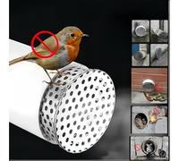 Protección para bajantes de canalones - Filtro de acero inoxidable, 10CM Protectores de bajante de canalones para evitar obstrucciones. Hojas que previenen serpientes, ratones y aves de entrar en la