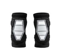 Proteccion para Caderas De Esquí Pantalones Cortos Acolchados Protectores 3D con protección for glúteos, de EVA y Silicona, Rodilleras for Ciclismo, Snowboard Patinaje(Black Knee Pads,L)