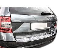 Protección para el borde de carga de acero inoxidable mate, compatible con Skoda Octavia 3 Combi Facelift 2017 2020 Recambo