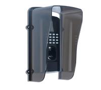 Protección para interfono, cubierta de timbre para PC adaptada a la timbre/cerradura de código de la puerta de entrada/puerta de entrada/toma exterior impermeable al exterior, protección contra la