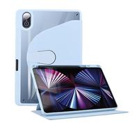 Protección para iPad Mini 6 Cover 2021 8,3'' con portamatite, Compatibile con Apple iPad Mini 2021 Nuova Custodia 6 Generazione con Supporto, Custodia Protettiva Robusta per iPad Mini 8,3''-Black