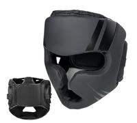 Protección para la cabeza de boxeo | Protección facial para combate, equipo de entrenamiento ligero con protección absorbente de impactos para Kickboxing, lucha libre y MMA