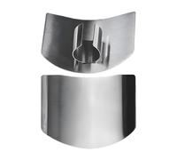 Protección Para Los Dedos - Ayudante De Cocina Con Protección Contra Cortes De Acero Inoxidable De 10x10 Cm | Protecció Ajustable Para Los Dedos Al Cortar Verduras, Frutas, Zanahorias, Patatas, Prote