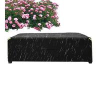 Protección para muebles de jardín: para silla de material Oxford, protección para asientos de exterior, capa de barrera resistente a la intemperie, valla de sillón de tamaño grande