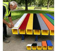 ProteccióN para Poste de Baloncesto Custom Square Pole Padding Wrap Around, Carport Basketball Basement Garage Post Cushion, Indoor Outdoor Column Protector Self Adhesive