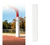 ProteccióN Para Poste De Baloncesto,Funda Protectora Contra Impactos En 4 Lados,Almohadilla Protectora De 2,5cm Para Porterías De Baloncesto En Interior(White,5.5"x5.5"(14x14cm))