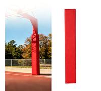 ProteccióN Para Poste De Baloncesto,Funda Protectora Contra Impactos En 4 Lados,Almohadilla Protectora De 2,5cm Para Porterías De Baloncesto En Interior(Red,3.5"x3.5"(8.9x8.9cm))