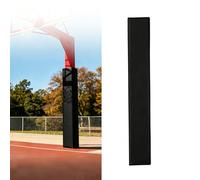 ProteccióN Para Poste De Baloncesto,Funda Protectora Contra Impactos En 4 Lados,Almohadilla Protectora De 2,5cm Para Porterías De Baloncesto En Interior(Black,4"x4"(10.1x10.1cm))
