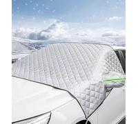 Protección Parabrisas Invierno para Nissan Rogue Sport 2018-2022 | Protección antihielo parabrisas 230 x 145 cm con correas elásticas y clips antirrobo laterales