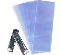 Protección retráctil en PVC transparente para aire acondicionado y controles remotos Smart TV, ajuste suave y preciso (6 x 25 cm)