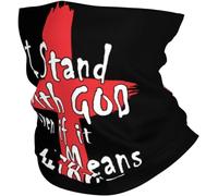 Protección Solar Cuello Bufanda Bandera de Puerto Rico Bandera de Nicaragua Bandana Pasamontañas 26X30cm para Cámping,Adulto,Correr