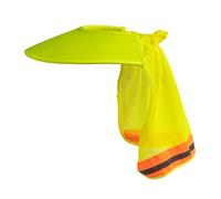 Protección solar para casco protector - protección contra aletas de casco, visera transpirable con protección UV con ajuste ajustable para protección laboral de cara y cabeza en un sitio de