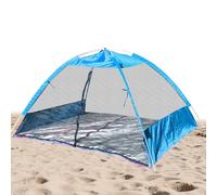 Protección Solar Sombra De Playa 200x200x140cm Ligero Emergente 1000g Refugio Al Aire Libre Senderismo Viaje De Vacaciones 3-4 Diseño Resistente A Prueba De Viento Sombrilla Instantánea Parque De Césp