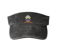 Protección Solar Trucker Cap Emblema De Macedonia del Norte Gorra De Béisbol Transpirable Gorras De Sol para Correr, Caza, Correr Al Aire Libre