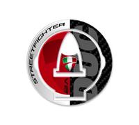 Protección tapón de gasolina resina 3D compatible con Ducati Stretch V2 Italian Style FM-693-V2
