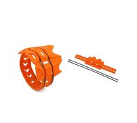 Protección térmica para tubo Cubierta protectora de escape universal para motocicleta, silenciador, protector compatible con K&TM SX EXC