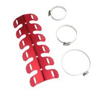 Protección térmica para tubo Protector de escape motocicleta, silenciador, cubierta protectora tubo, protector térmico, compatible con Yamaha YZ125 YZ250 YZ450F