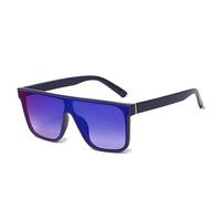 Protección UV para hombres y mujeres al aire libre Street Shooting Gafas decorativas Internet Celebridades Live Streaming Gafas (Color: A, Tamaño: Medio) (H)