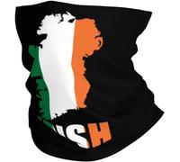 Protección UV Polainas de Cuello Bandera de Puerto Rico Bufanda Facial Sombreros 26X30cm para Yoga,Senderismo,Ciclismo