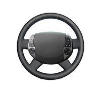 Protección Volante Coche Funda Negra para Volante De Cuero Artificial Cosida A Mano para Toyota para Prius 20(XW20) 2004 2005 2006 2007 2008 2009(Negro)