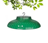 Protecciones contra ardillas para comederos para pájaros - Cono impermeable estándar PET 25x25x7cm | Deflector de para pájaros con protección contra colibríes de diseño de ganchillo | Patio