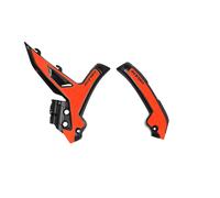 Protecciones De Bastidor Acerbis X-Grip Negro Naranja Para KTM XC 300 2023-2025