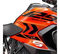 Protecciones laterales depósito de resina 3D compatible con KTM 1290 Super Adventure S 2023 L-167 (naranja)