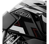 Protecciones laterales para depósito compatible con KTM 1290 Super Adventure S 2019-2020 Desert Style L-209 (gris)