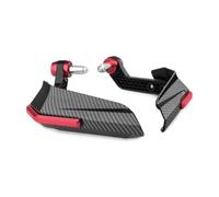 Protecciones Manos Protector Agarre De Manillar CNC para Motocicleta, Protector Palanca Embrague Freno para Calle Triple 765 RS/S/R 765RS 765R 675 2025 2026 Paramanos(Red)