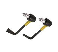 Protecciones manuales, protector de manillar de freno y embrague | 1 par de protectores de embrague de freno de moto, protectores de manillar de moto, paramanos de aluminio para scooter