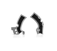 protecciones marco de plástico plata negro Acerbis Kawasaki Kxf 450 2009 - 2018