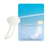 Protecciones para natación durante las reglas respetuosas con la piel, protección íntima - Toallas higénicas de 4 piezas prácticas deportes acuáticos baño mujeres niñas