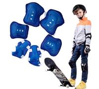Protecciones Skate Niño,6pcs Protecciones Patines Infantil,Rodilleras Patines Niña,Protección Infantil Rodilleras,Rodilleras y Coderas Niño Protector,Equipo de Protección de Seguridad,para Deportes