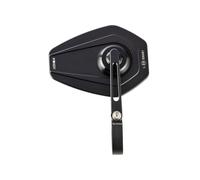 PROTECH XC-110 espejo de aluminio fresado CNC / vidrio espejo negro, negro