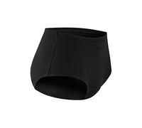 PROTECHDRY Ropa interior lavable de algodón para incontinencia urinaria para mujer Maxi pantalón con zona absorbente frontal (negro, XL)