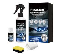 Protect And Renew Lenses: The Car Headlight Cleaner Kit Not Only Restores Headlights But Also Provides Scratch-resistant Benefits, Reducing The Risk Of Lens Damage Over Time For Drivers Seeking Improv
