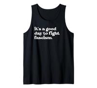 Protect Democracy It's A Good Day to Fight Fascism Resist Camiseta sin Mangas