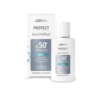 Protect Facial Fluid LSF50+ - Alta protección UV - cuida y calma la piel - protege contra los daños causados por los rayos UV - Complemento para los sueros retinales - de medipharma cosmetics