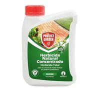 Protect Garden, Herbicida total de origen natural. Alternativa al glifosato de origen 100% natural. Acción rápida visible hasta 4 semanas. 480ml